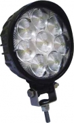 Lampa rotunda - lumina de lucru FLOOD cu 8 LED-uri