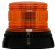 Girofar LED Galben cu lentile exterioare Fresnel si prindere fixa in 3 puncte