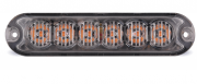Flash Blitz Auto 6 LED-uri voltaj 10-30V low profile IP69K