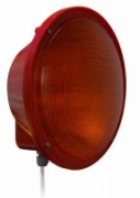 Lampa LED pulsanta - preavertizare trafic - 200mm diametru si 250 candele intensitate luminoas