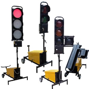 Semafoare mobile LED - Semaforizare rutiera lucrari