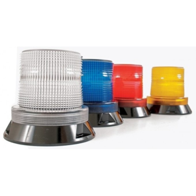 Girofar Politie LED Mega Flash Eco 10-30V cu prindere magnetica